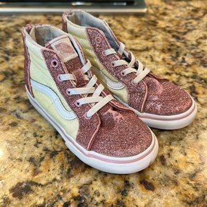Toddler girls  high top Vans